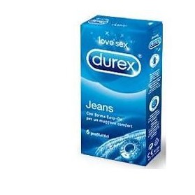 Profilattico Durex Jeans Easyon 6 Pezzi