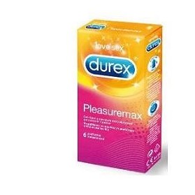 Profilattico Durex Pleasuremax Easyon 6 Pezzi