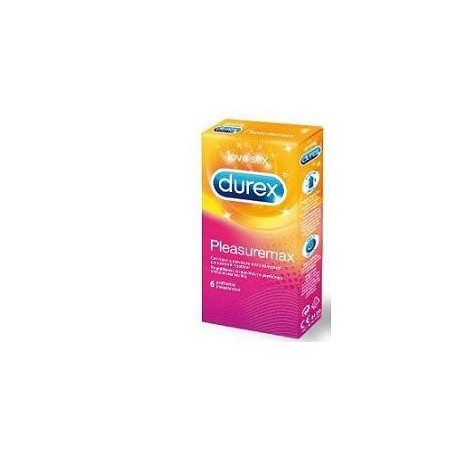 Profilattico Durex Pleasuremax Easyon 6 Pezzi