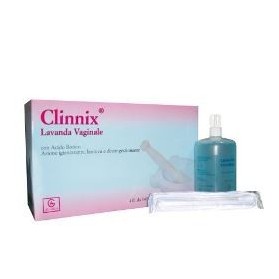 Clinnix Lavanda Vaginale 4 Flaconi 140 ml + 4 Cannule Vaginali Monouso In Blister