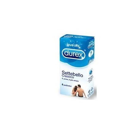 Profilattico Durex Settebello Classico 6 Pezzi