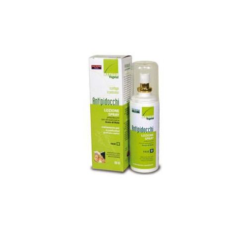 Max Hair Spray Vegetale Trattamento Pidocchi 100ml