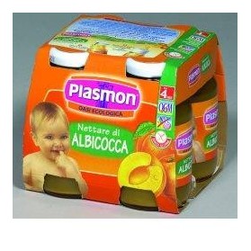 Plasmon Nettare Di Albicocca 125 ml X 4 Pezzi