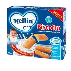 Mellin Biscotto 360 g 12 Pezzi