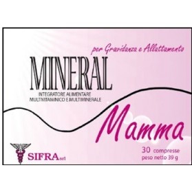 Mineral Mamma Integratore Alimentare Per Gravidanza Ed Allattamento 30 Compresse Scatola 39 g