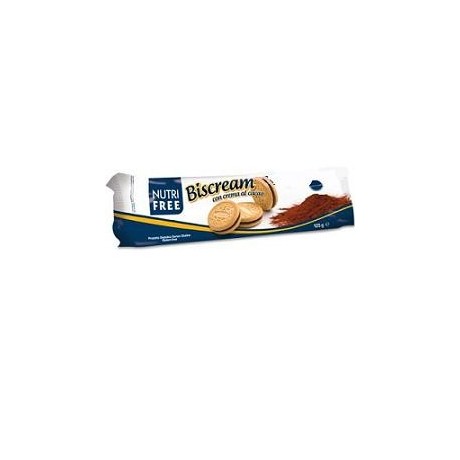 Nutrifree Biscream Con Crema Al Cacao 125 g