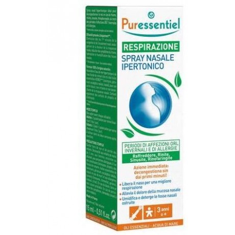 Puressentiel Respirazione Spray Nasale Ipertonico 15 ml