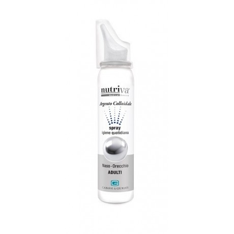 Nutriva Argento Colloidale Naso/orecchie 100 ml