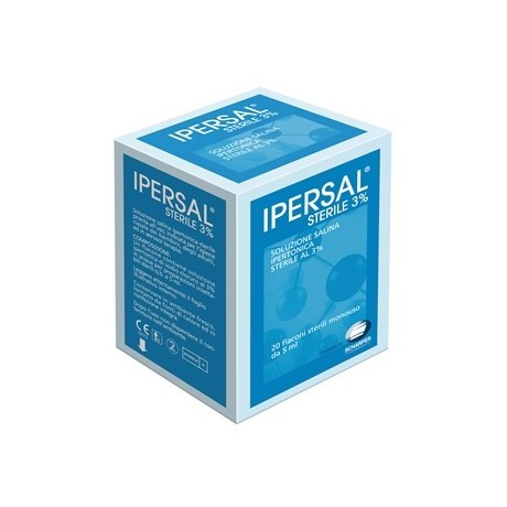 Soluzione Ipertonica Sterile Ipersal 3% 25 Flaconcini 5 ml