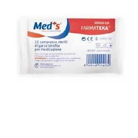 Garza Meds 12/8 10x10 Cm 25 Pezzi