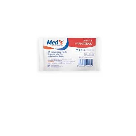 Garza Meds 12/8 10x10 Cm 25 Pezzi