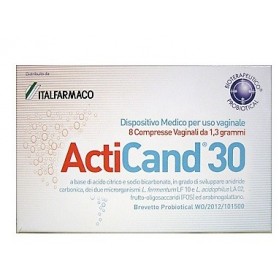 Acticand 30 8 Compresse Vaginali