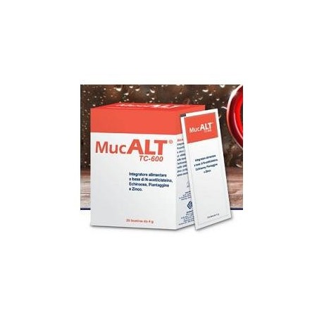 Mucalt Tc-600 20 Buste 4 g