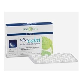 Bios Line Vitacalm Melatonina Sublinguale 60 Compresse 1 mg