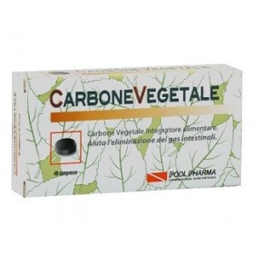 Carbone Vegetale Pool Pharma 40 Compresse