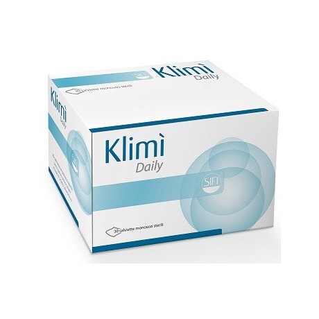 Klimi' Daily 30 Salviettine Detergenti Monouso Sterili Per L'igiene Oculare