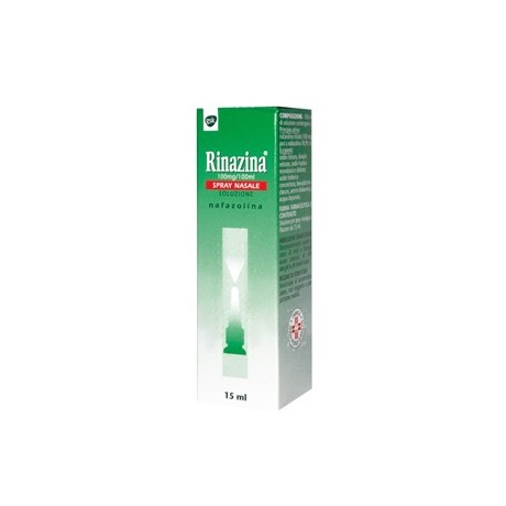 Rinazina Spray Nasale 15ml 0,1%