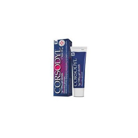 Corsodyl Gel Dentale 30g 1g/100g