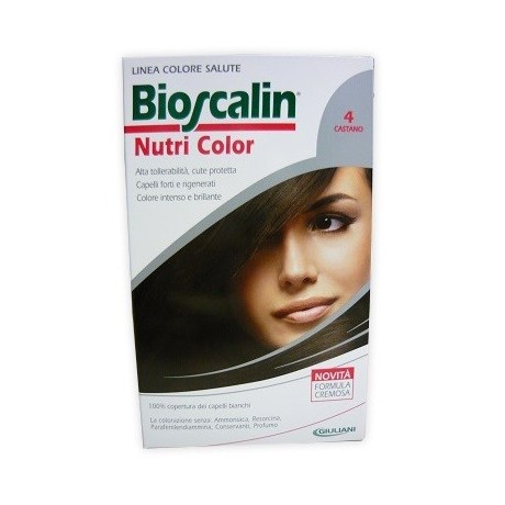 Bioscalin Nutri Color 4 Castano Sincrob 124 ml