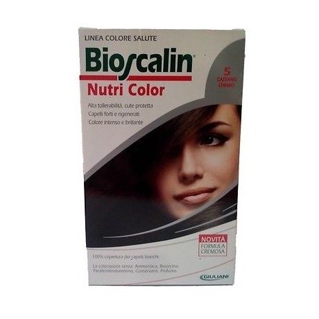 Bioscalin Nutri Color 5 Castano Chiaro Sincrob 124 ml