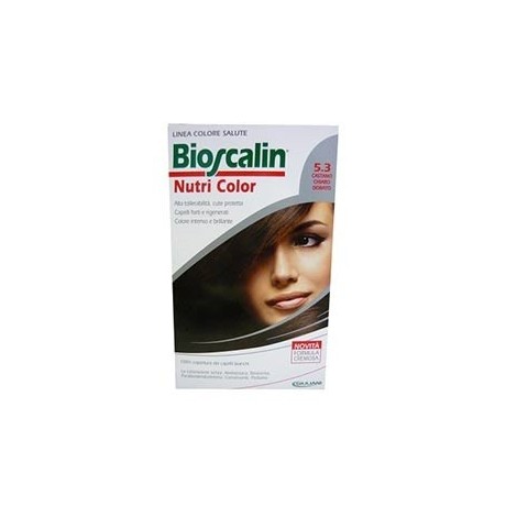 Bioscalin Nutri Color 5.3 Castano Chiaro Dorato Sincrob 124 ml