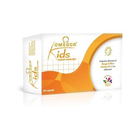 Omegor Kids Tutti Frutti 60 Capsule Masticabili