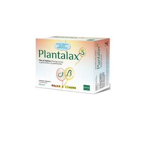 Plantalax 3 Pesca Limone 20 Bustine