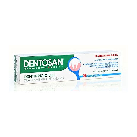 Dentosan Gel Dentifricio Clorexidina 0,2% 75 ml