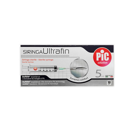 Siringa Pic Ultrafine 5ml 14 10p