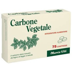 Carbone Vegetali 75 Compresse