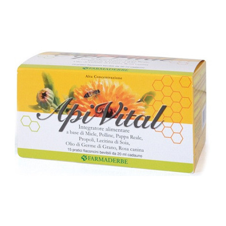 Apivital 15 Flaconcini Da 20 ml 300 ml