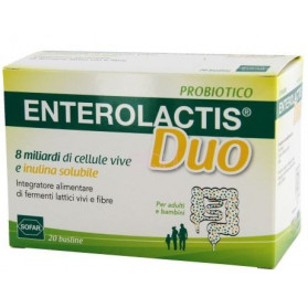 Enterolactis Duo Polvere Orale 20 Bustine