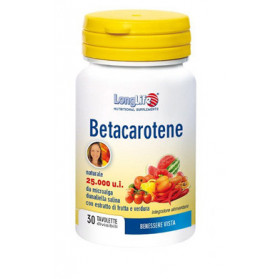 Longlife Betacarotene Titolazione 25000 30 Compresse