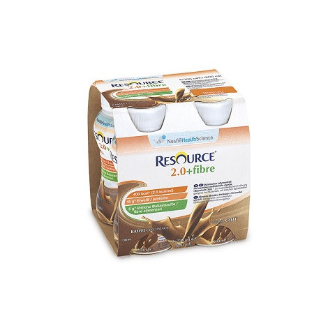 Resource 2,0+fibre Caffe'200ml