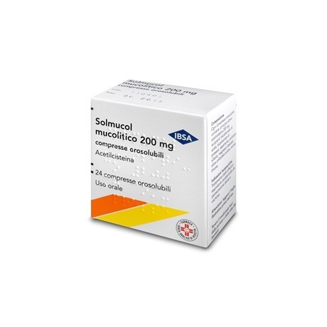 Solmucol Mu 24 Compresse Orosolubile 200mg