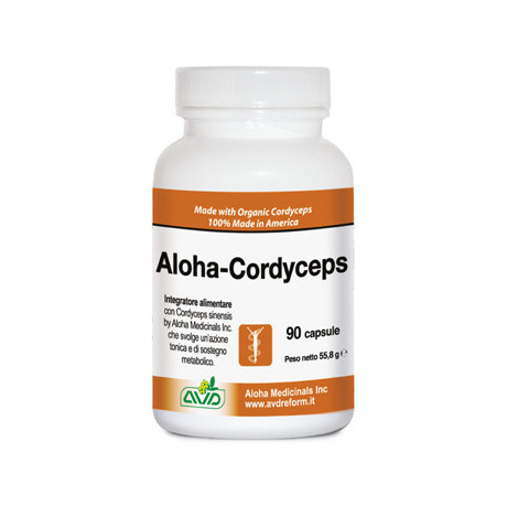 Aloha Cordyceps 90 Capsule Flacone 55,8 g