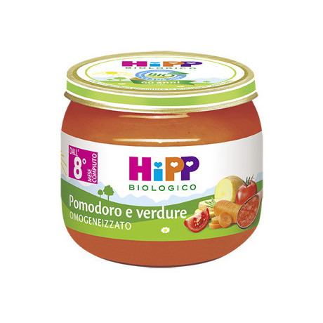 Hipp Biologico Baby Sugo Pomodoro E Verdure 2 Vasetti Da 80 g