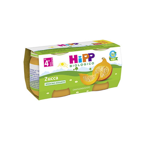 Hipp Biologico Omogeneizzato Zucca 2x80 g