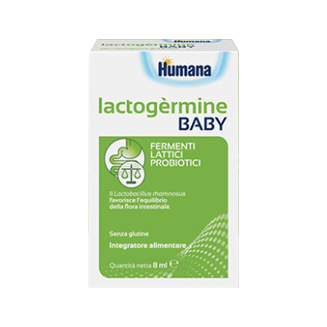 Lactogermine Baby Gocce Flacone Da 7,5 g Con Tappo Serbatoioe Contagocce