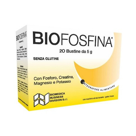 Biofosfina 20bustine Da 5grammi Con Fosfato Creatina Magnesio E Protassio