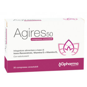 Agires 50 30 Compresse Orosolubili Scatola 5,4 g