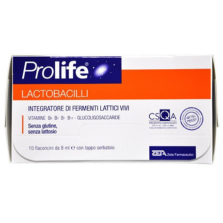 Prolife Lactobacilli 10 Flaconcini 8 ml