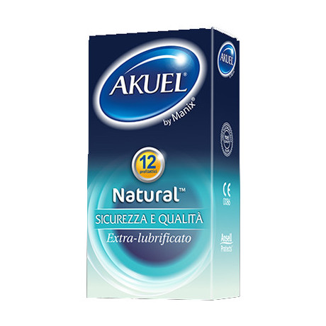 Profilattico Ansell Akuel By Manix Natural B 6 Pezzi