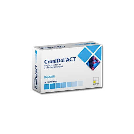 Cronidol Act 20 Compresse Astuccio 19 g