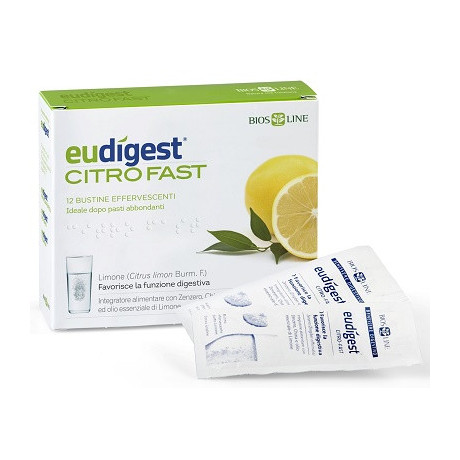 Biosline Eudigest Citro Fast 12 Bustine Effervescenti