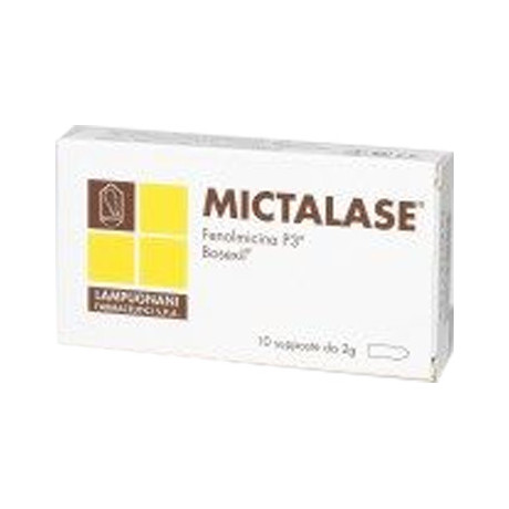 Mictalase 10supposte 2g