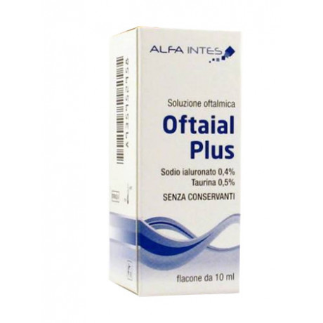 Soluzione Oftalmica Oftaial Plus Acido Ialuronico 0,4% E Taurina 10ml