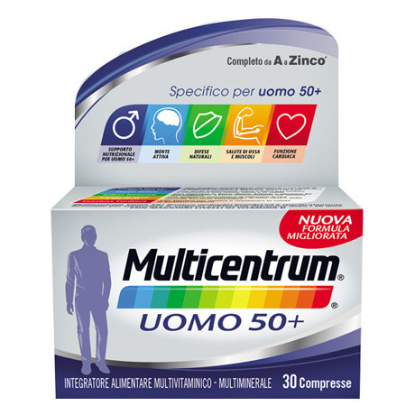 Multicentrum Uomo 50+ 30 Compresse