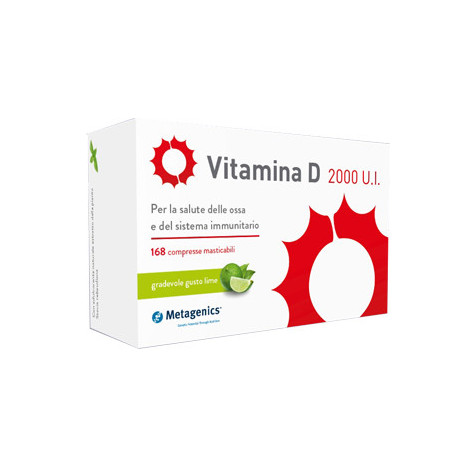Vitamina D 2000 UI 168 Compresse Masticabile