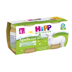 Hipp Bio Omog Agnello 80g 2pz